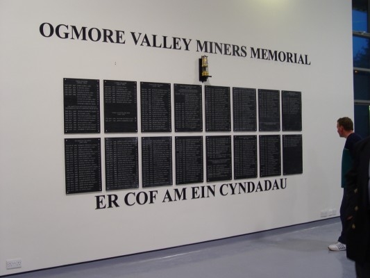 Ogmore valley miners memorial