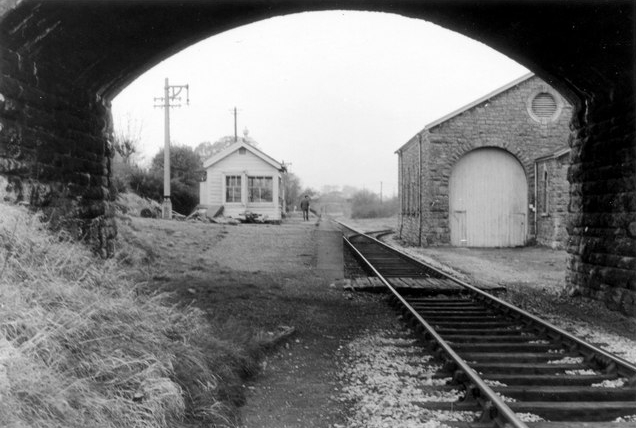 Wookey Hole station as it was